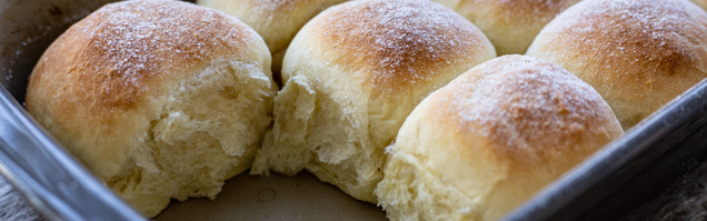 Foto von bio-Rohrnudeln